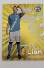 2025 Topps Premier League Gold Lion Erling Haaland #GL12 card