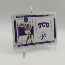 2025 Panini National Treasures Collegiate Team Logo Signature Jack Bech #37 card